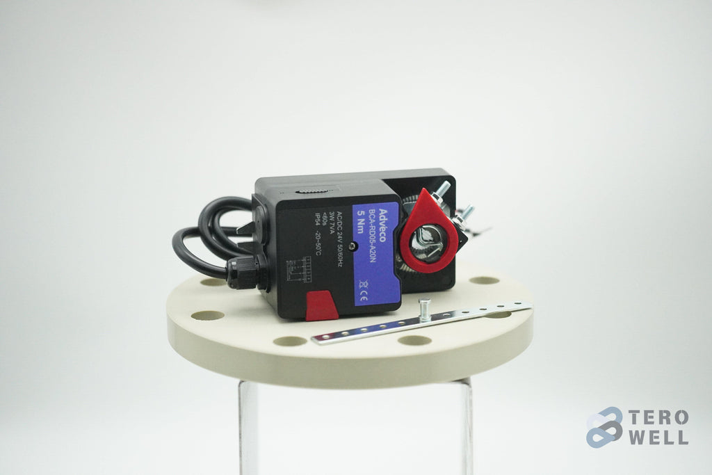Analog type air damper actuator
