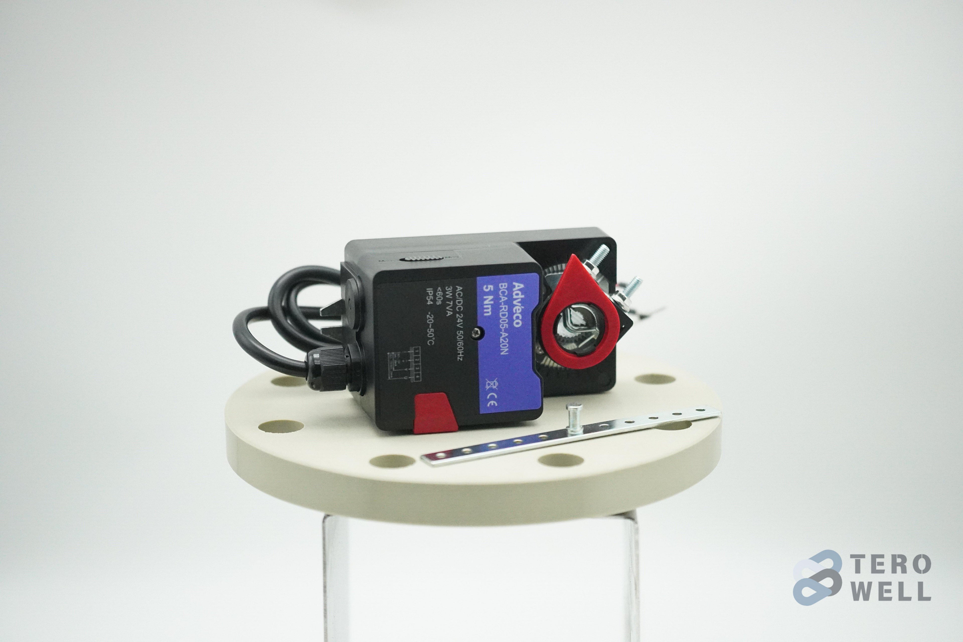 Analog type air damper actuator