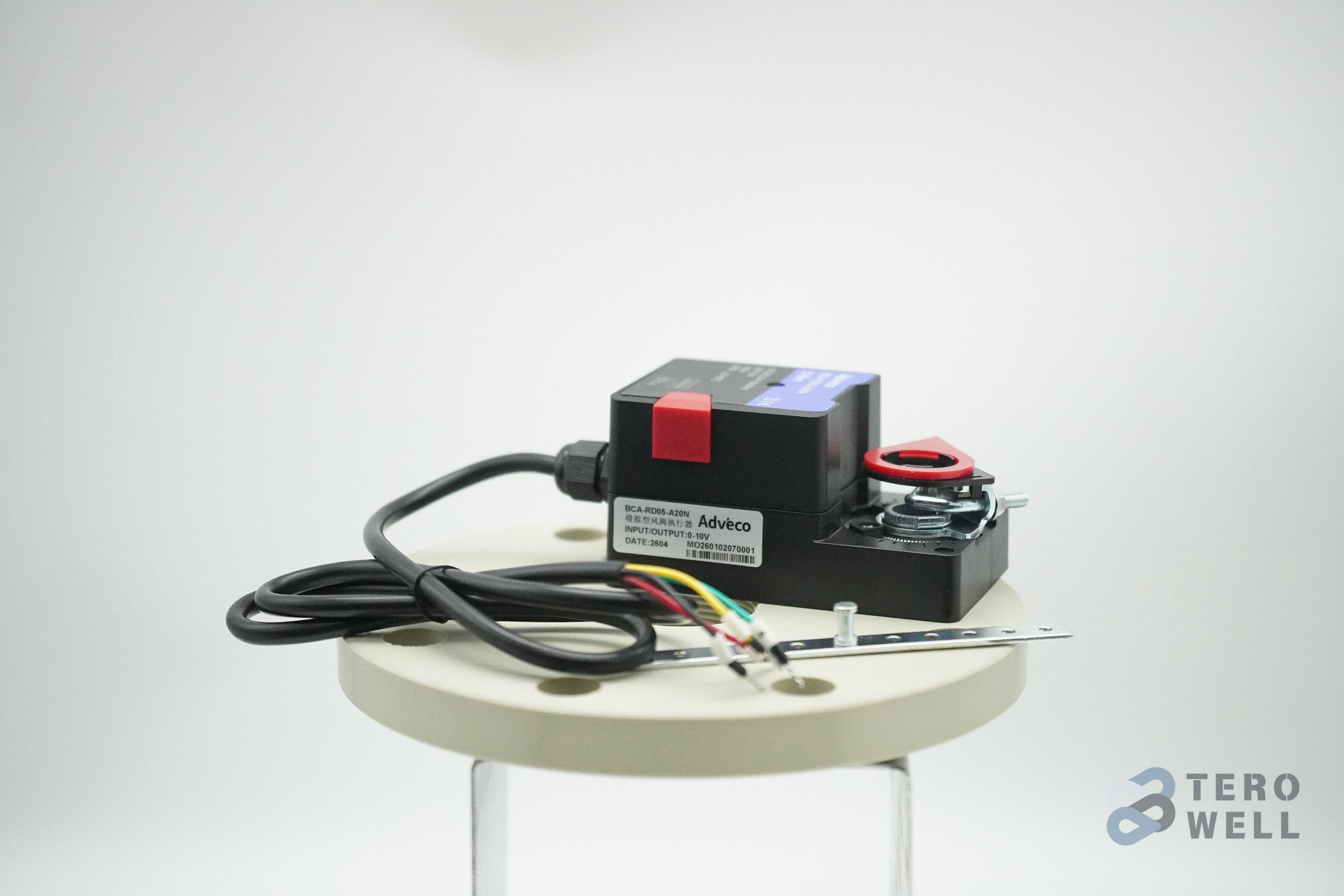 Analog type air damper actuator